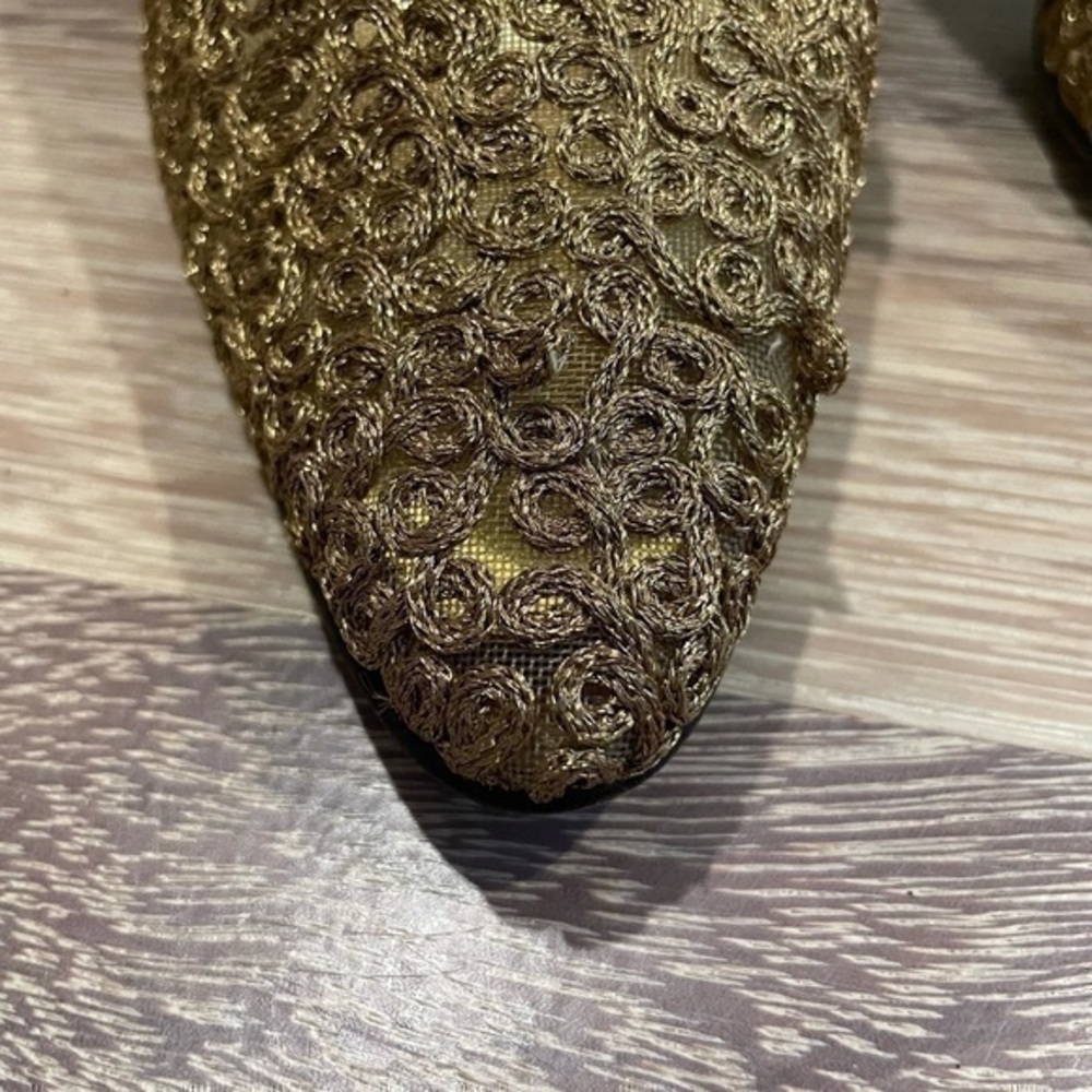 CASADEI CROCHET HEELS SIZE 39 - Picture 3 of 16